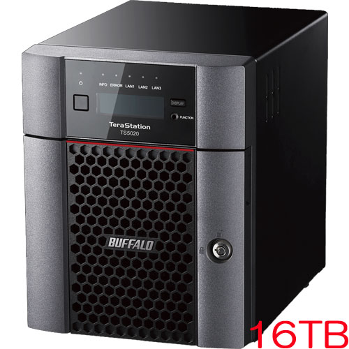 バッファロー TS5420DN1604 [TeraStation TS5420DN 4ドライブNAS 16TB]