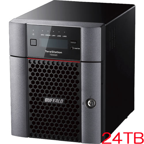 バッファロー TS5420DN2404 [TeraStation TS5420DN 4ドライブNAS 24TB]