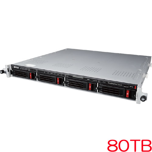 バッファロー TS5420RN8004 [TeraStation TS5420RN 4ドライブNAS 80TB]