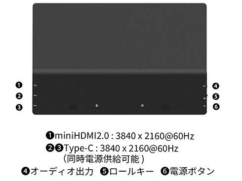 JAPANNEXT モバイルモニター JN-MD-IPS1331UHDR