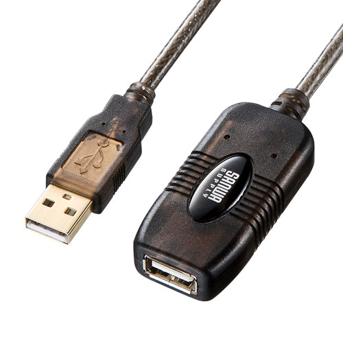 サンワサプライ KB-USB-R205N [5m延長USBアクティブリピーターケーブル]