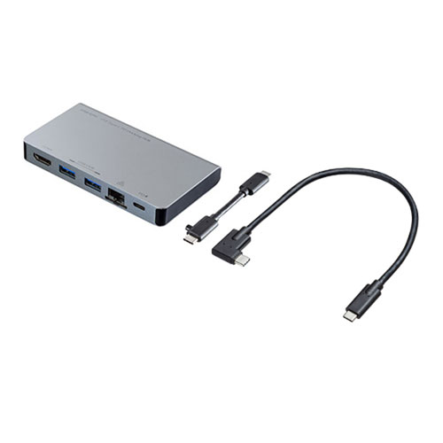 サンワサプライ USB-3TCH15S2 [USB-Cドッキングハブ(HDMI・LAN)]