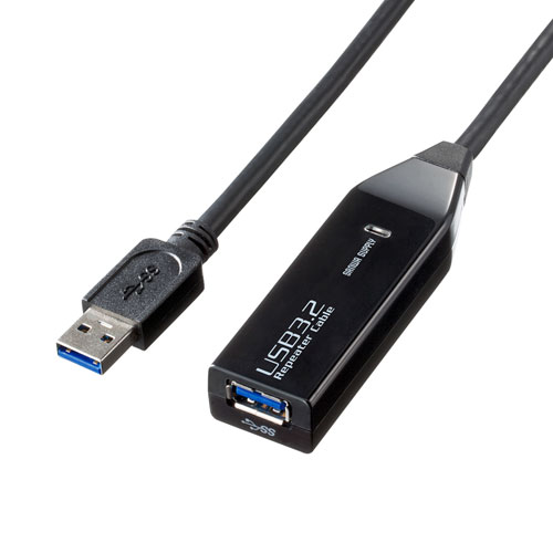 サンワサプライ KB-USB-R303N [3m延長USB3.2アクティブリピーターケーブル]