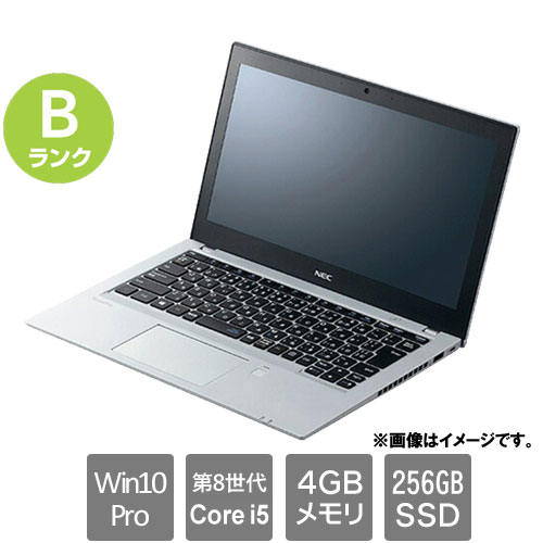 NEC ★中古パソコン・Bランク★PC-VKT16BZG3 [VersaPro VKT16/B-3(i5-8250U 4GB SSD256GB 12.5 Win10Pro64)]