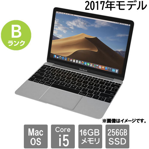 Apple ★中古パソコン・Bランク★C02V30CDHH29 [MacBook 10.1(Core i5 16GB SSD256GB 12 MacOS)]