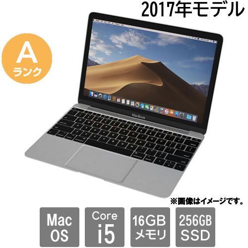 Apple ★中古パソコン・Aランク★C02V30CLHH29 [MacBook 10.1(Core i5 16GB SSD256GB 12 MacOS)]