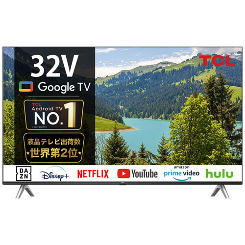 TCL S54 32S5402 [32型Smart対応液晶テレビ Google TV搭載/クロームキャスト機能内蔵]