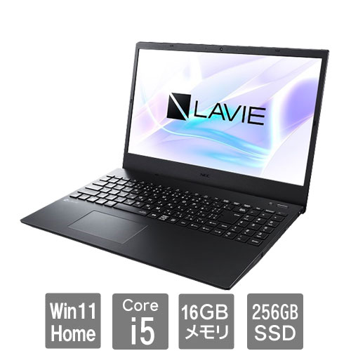 NEC PC-SN134BCDW-E [LAVIE Smart N15(Core i5-1235U 15.6FHD 16GB SSD256GB DVD 11ax Win11 ブラック)]