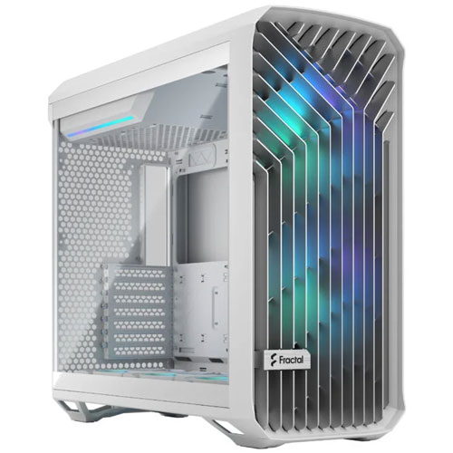 Fractal Design FD-C-TOR1A-07 [E-ATX フルタワーケース Torrent White RGB TG Clear Tint]