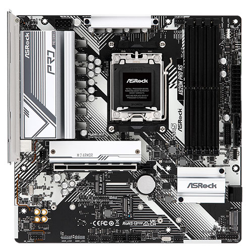 ASRock A620M Pro RS [マザーボード AMD A620/Socket AM5/DDR5/Micro ATX]