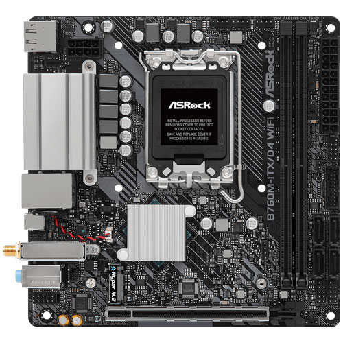 ASRock B760M-ITX/D4 WiFi [マザーボード Intel B760/LGA1700/DDR4/Wi-Fi 6E/Mini-ITX]