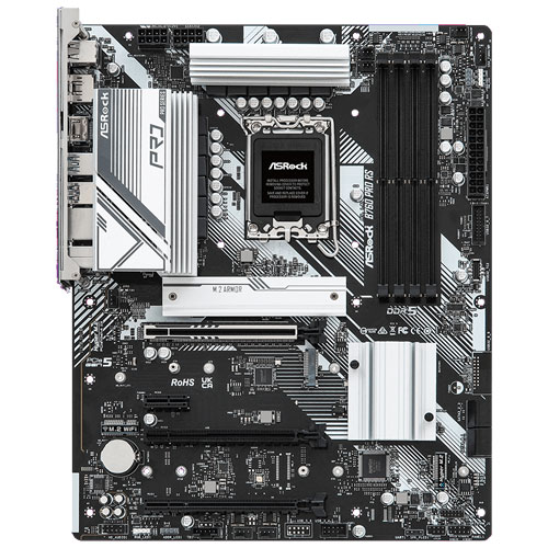 ASRock B760 Pro RS [マザーボード Intel B760/LGA1700/DDR5/2.5GbE/ATX Thunderbolt AIC対応]