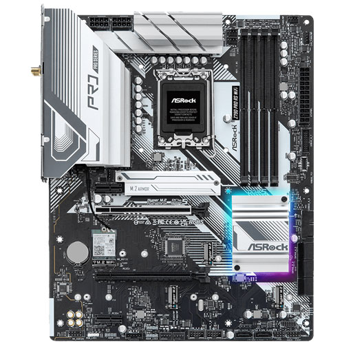 ASRock Z790 Pro RS WIFI [マザーボード Intel Z790/LGA1700/DDR5/2.5GbE/Wi-Fi 6E/ATX Thunderbolt AIC対応]