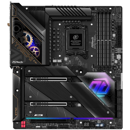 ASRock Z790 Taichi [マザーボード Intel Z790/LGA1700/DDR5/Thunderbolt 4 (USB4)/2.5GbE/Wi-Fi 6E/EATX]