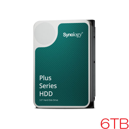 Synology HAT3300-6T [6TB HDD Plusシリーズ 3.5インチ SATA 6G 5400rpm 256MB]