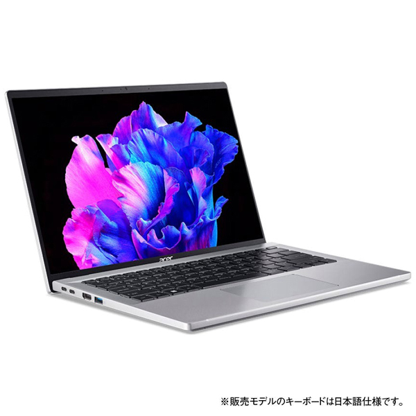 エイサー SFG14-71P-H56Y [Swift Go (i5/SSD/W11P/OFなし/ピュアシルバー)]