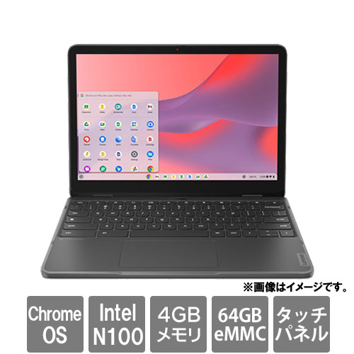 Lenovo 500e 82W40004JP [500e Yoga (N100 4GB eMMC64GB 12.2WUXGAタッチ Wi-Fi 6E Chrome OS)]