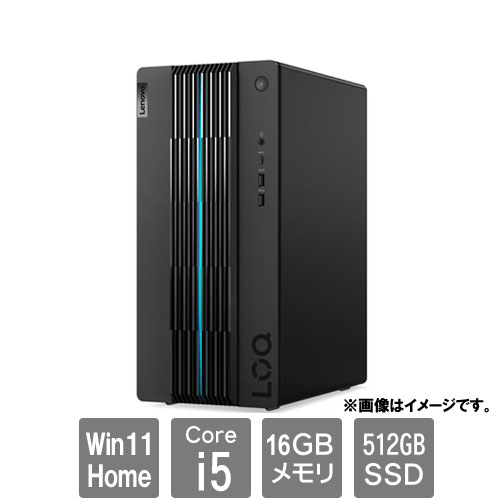 レノボ・ジャパン 90VH004KJP [Lenovo LOQ Tower 17IRB8(i5-13400F 16GB SSD512GB W11H64 GTX1660Super)]