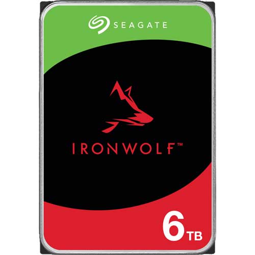 シーゲート ST6000VN006 [NAS向けHDD IronWolf（6TB 3.5インチ SATA 6G 5400rpm 256MB CMR）]