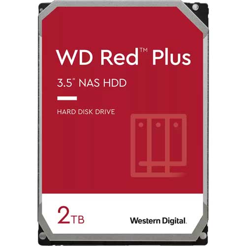 ウエスタンデジタル WD20EFPX [WD Red Plus（2TB 3.5インチ SATA 6G 5400rpm 64MB CMR）]