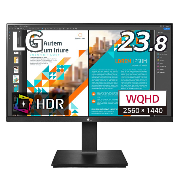 LG電子ジャパン LG monitor 24QP550-B [液晶ディスプレイ 23.8型/2560×1440]