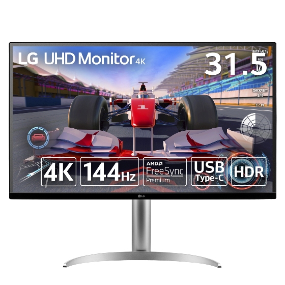 LG電子ジャパン LG UHD 32UQ750-W [液晶ディスプレイ 31.5型/3840×2160/ホワイト]