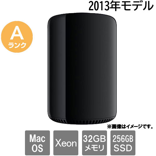 Apple ★中古パソコン・Aランク★F5KM61CUF694 [MacPro 6.1(Xeon E5 32GB SSD256GB MacOS)]