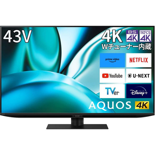 シャープ AQUOS 4K 4T-C43FN2 [4K+Google+43V型液晶テレビ]