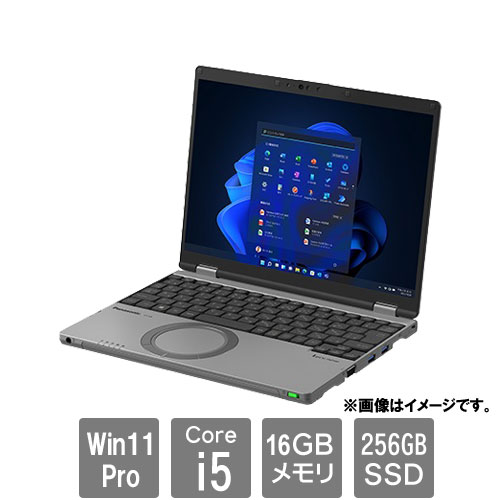 パナソニック Let`s note SR4 CF-SR4RDAAS [SR4法(i5-1345U 16GB SSD256GB 12.4FHD+ Win11Pro バッテリー標準)]