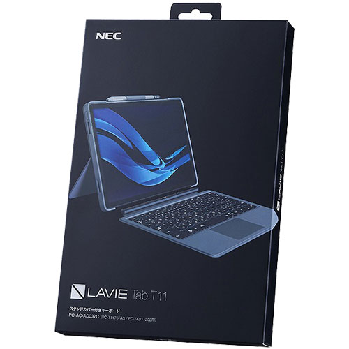 NEC LAVIEタブレットオプション PC-AC-AD037C [LAVIE Tab T1175F スタンド付きキーボード]