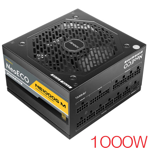 NE1000G M ATX3.0 [ATX3.0電源 80PLUS GOLD認証 NeoECO Gold Modular ATX 3.0 1000W]