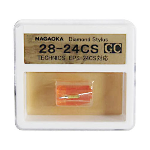 NAGAOKA GC28-24CS [交換用レコード針 TECNICSEPS-51CS互換品 GC2824CS_s]