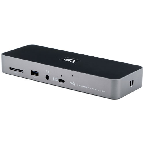 OWC OWCTB4DOCK [11-Port Thunderbolt Dock (TBT 4 x 3、USB PD、USB-A x 4、SD 4.0、GbE、audio) 2年保証]