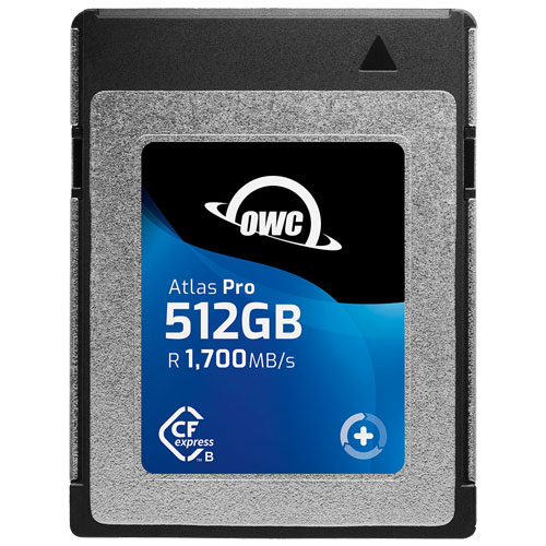 OWC OWCCFXB2P00512 [512GB CFexpress Type Bカード Atlas Pro CFexpress 3年保証]