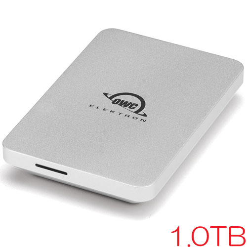 OWC OWCENVPK01 [1.0TB ポータブルSSD ENVOY Pro Elektron USB 3.2 Type-C、耐衝撃、IP67 防塵・防水 3年保証]