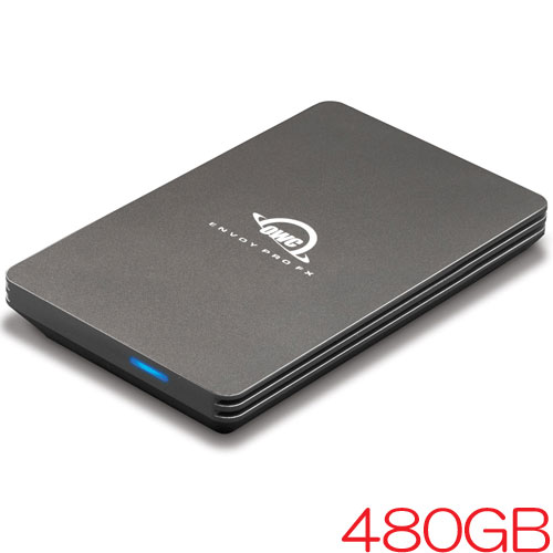 OWC OWCTB3ENVPFX.5 [480GB ポータブルSSD ENVOY Pro FX Thunderbolt 3 / USB 3.2、耐衝撃、IP67 3年保証]