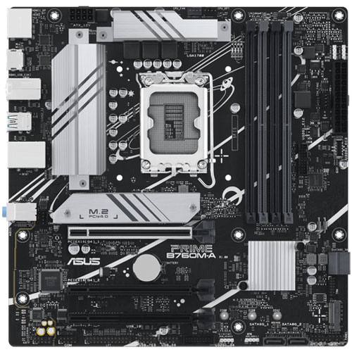 ASUS PRIME B760M-A [マザーボード Intel B760/LGA1700/DDR5/2.5GbE/mATX]