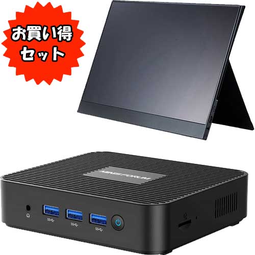 e-TREND|MINISFORUM ☆お得なセット☆MT4UB1-4/64-W10Pro(A4-9120