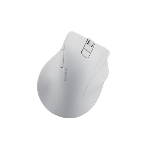 エレコム M-XGS30BBSKWH [マウス/EX-G/2023年モデル/右手専用/Sサイズ/Bluetooth/5ボタン/抗菌/静音設計/ホワイト]