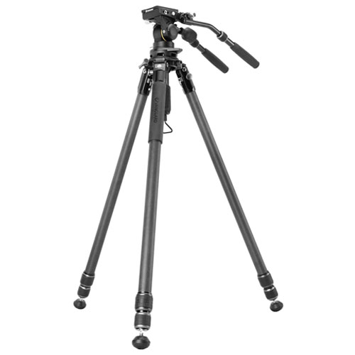VANGUARD ALTA PRO 3VRL 303CV18 [カーボン三脚 3段 レベリングベース付き VEO PV-18 ビデオ雲台付属]
