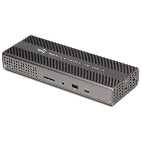 OWC OWCTB4DKG11P [Thunderbolt Go Dock (TBT 4 x2、USB-C、USB-A x3、SD 4.0、2.5GbE、HDMI、audio) 2年保証]