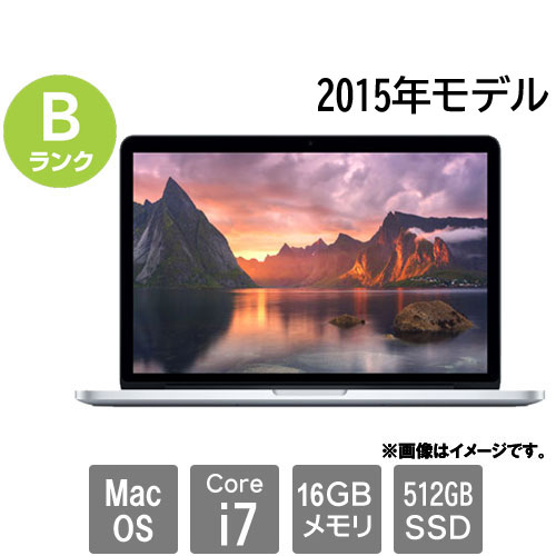 Apple ★中古パソコン・Bランク★C02S70ZNG8WL [MacBook Pro 11.4(Core i7 16GB SSD512GB 15.4 MacOS)]