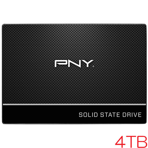 PNY SSD7CS900-4TB-RB [4TB SSD CS900 2.5インチ SATA-III 3D NAND 3年保証]