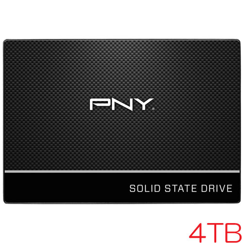 PNY SSD7CS900-4TB-RB [4TB SSD CS900 2.5インチ SATA-III 3D NAND 3年保証]