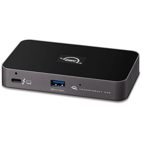 OWC OWCTB4HUB5P [Thunderbolt Hub (USB PD (最大60W)、Thunderbolt 4 (USB4) x 3、USB-A) 2年保証]