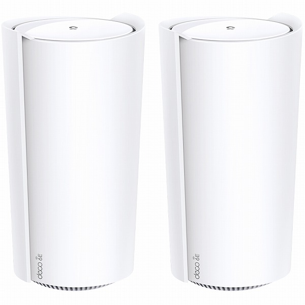 TP-LINK Deco Deco XE200(2-pack)(JP) [AXE11000 トライバンドメッシュWi-Fi 6Eシステム(2pack)]