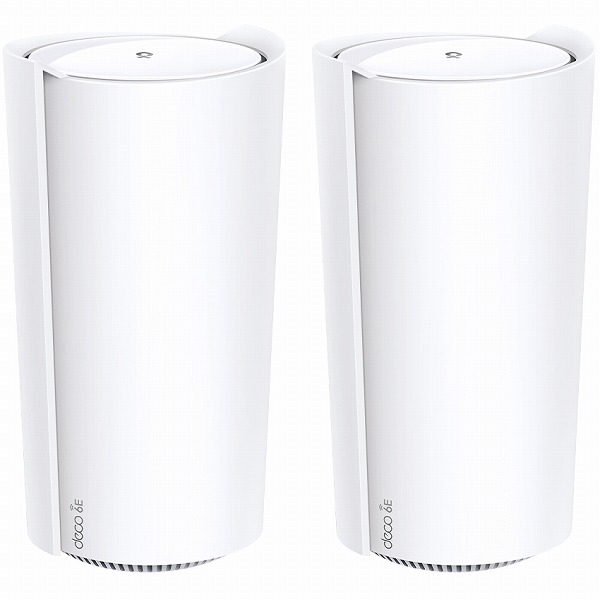 TP-LINK Deco Deco XE200(2-pack)(JP) [AXE11000 トライバンドメッシュWi-Fi 6Eシステム(2pack)]