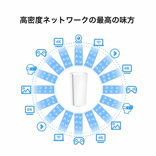 小松菜奈 TP-LINK AXE11000 Wi-Fi6E DECO XE200 1パック | www.ouni.org