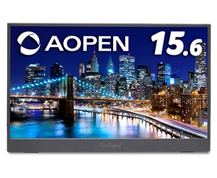 AOpen(エイサー) 16PM1QAbmiuuzx [15.6型液晶ディスプレイ/1920×1080/Mini HDMI×1、USB Type-C ×2]
