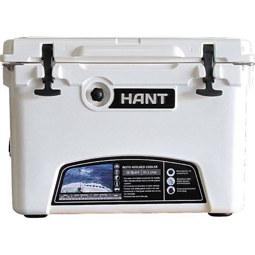 HANT クーラーボックス ホワイト 35QT HAC35-WH